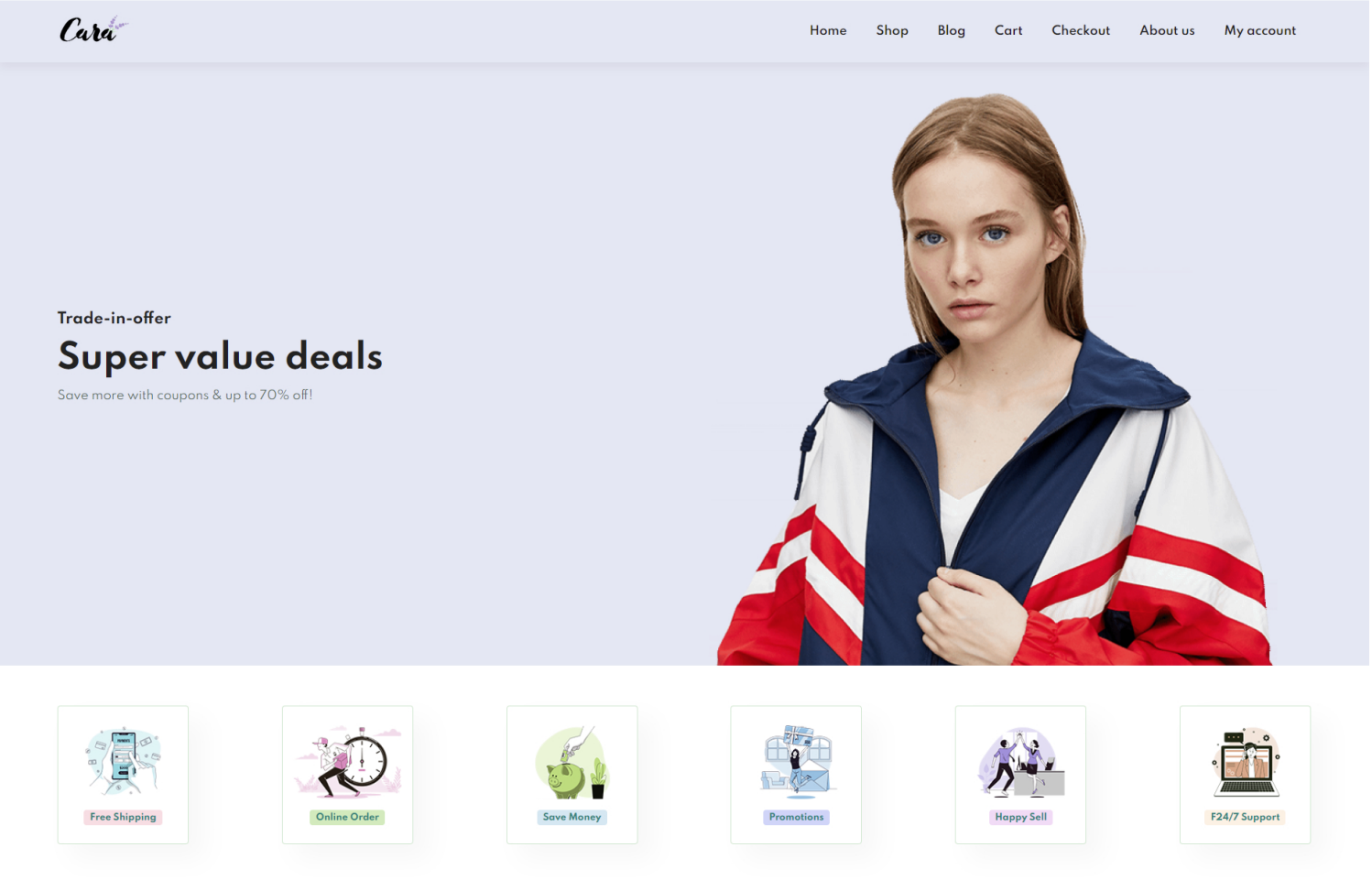 Custom WordPress E-commerce Website